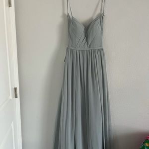 BRAND NEW, never altered, floor length dress.